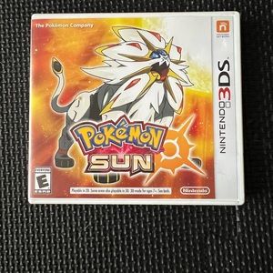 Nintendo 3DS Pokemon Sun great condition